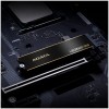 Твердотельный накопитель SSD M.2 2280 2TB ADATA LEGEND 960 [ALEG-960-2TCS] PCIe Gen4x4 with NVMe, 7400/6800, IOPS 750/630K, MTBF 2M, 3D NAND, 1560TBW, 0,43DWPD, Heat Sink, SMI SM2264, Work with PS5, RTL